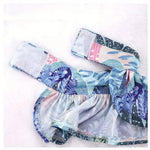 Printed Dog Bikini Swimwear Polyester Summer Beach Outfit - GreenFur