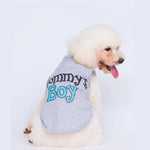 Printed Polyester Dog Vest Summer Pet Clothes for Small Dogs - GreenFur