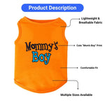 Printed Polyester Dog Vest Summer Pet Clothes for Small Dogs - GreenFur