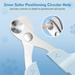 Professional Cat Claw Clipper with Safe Positioning Hole - GreenFur