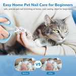 Professional Cat Claw Clipper with Safe Positioning Hole - GreenFur