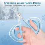 Professional Cat Claw Clipper with Safe Positioning Hole - GreenFur
