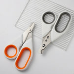 Professional Paw Trimmer Sharp Angled Blade Cat Nail Clippers with Circular Cut Hole - GreenFur