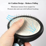 Professional Pin Brush for Dogs and Cats Grooming - GreenFur