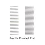 Professional Stainless Steel Rounded Teeth Dog Grooming Tools Metal Cat Comb - GreenFur
