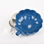 Pumpkin Shaped Stainless Steel Hanging Pet Water Food Bowl - GreenFur