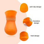 Puppy Dog Candy Colors Anti - slip Waterproof PVC Rain Shoes Boots - GreenFur