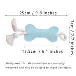 Puppy Teething Toys Rope Felt Material Dog Molar Chew Toy - GreenFur