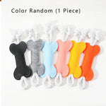 Puppy Teething Toys Rope Felt Material Dog Molar Chew Toy - GreenFur