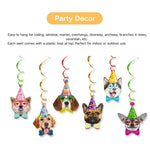Puppy Themed Party Decorations Backdrop Dog Party Banner - GreenFur