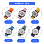 QR Pet ID Tag Polyester PP Lightweight Digital Identification Plate for Dog and Cat Collars - GreenFur