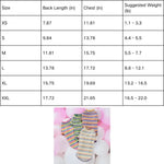 Rainbow Striped Dog Shirt - GreenFur