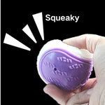 Random Color Single High Bouncy Glow in The Dark Dog Ball Throwing Toy - GreenFur