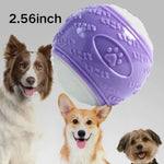 Random Color Single High Bouncy Glow in The Dark Dog Ball Throwing Toy - GreenFur
