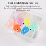 Realistic Goldfish Cat Toy Floating Interactive Play - GreenFur