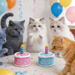 Realistic Happy Birthday Pet Cake Plush Toy - GreenFur