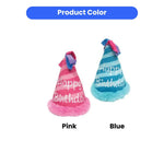 Realistic Happy Birthday Pet Hat Plush Toy - GreenFur