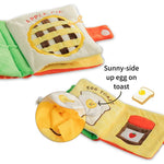 Red Book Shaped Interactive Dog Plush Toy for Treat Dispensing - GreenFur