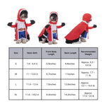 Red Boxer Cosplay Halloween Dog Costume Funny Pet Outfit - GreenFur