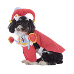 Red Clown Cosplay Dog Costume Halloween Funny Pet Outfit - GreenFur