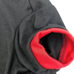 Red Cuffs Cotton T-Shirt for Teddy Bichon in Fall - GreenFur