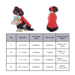Red Pizza Delivery Cosplay Dog Costume Halloween Funny Pet Outfit - GreenFur