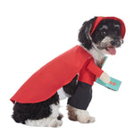 Red Pizza Delivery Cosplay Dog Costume Halloween Funny Pet Outfit - GreenFur