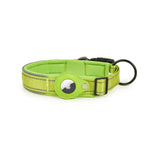 Reflective Adjustable GPS Pet Tracker Collar for Dogs - GreenFur