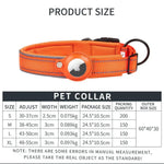 Reflective Adjustable GPS Pet Tracker Collar for Dogs - GreenFur