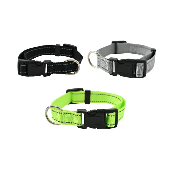 Reflective Adjustable Pet Collar Sporty Collar For Dogs - GreenFur
