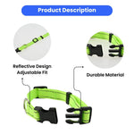 Reflective Adjustable Pet Collar Sporty Collar For Dogs - GreenFur