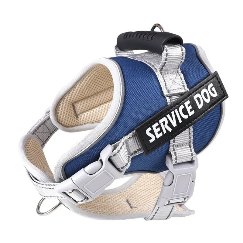 Reflective Adjustable Pet Harness for Large Dogs - GreenFur
