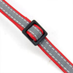 Reflective Adjustable PU Leather Cat Collar with Bell - GreenFur