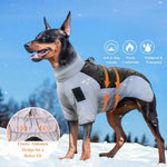 Reflective Adjustable Warm Pet Down Jacket Dog Winter Coat - GreenFur