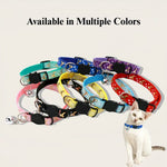Reflective Gold Moon Star Cat Collar Safety Buckle - GreenFur