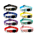 Reflective Gold Moon Star Cat Collar Safety Buckle - GreenFur