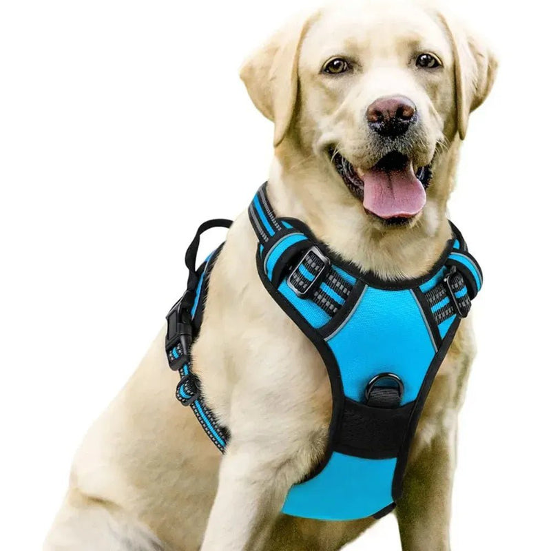 Reflective Heavy - Duty Pet Harness for Large Dogs - GreenFur