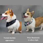Reflective Polyester Bibs in Fluorescent Colors for Dogs - GreenFur