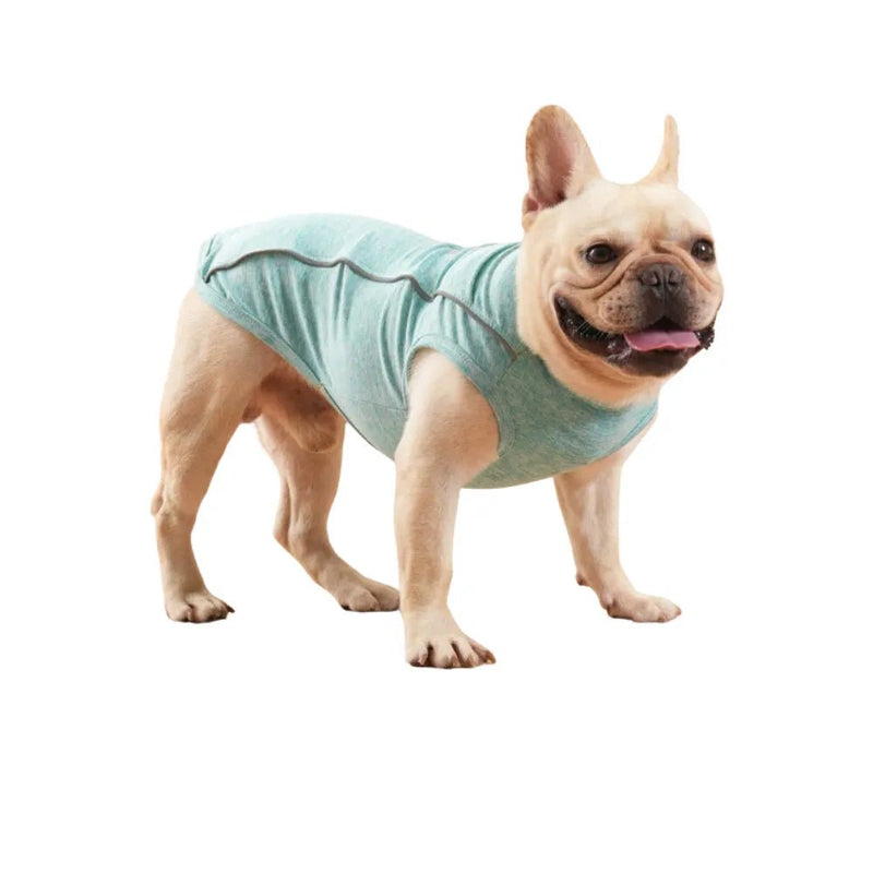 Reflective Polyester Sleeveless Vest for Small Dogs - GreenFur
