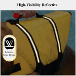 Reflective Stripes Adjustable Pet Swimming Vest Dog Life Jacket - GreenFur