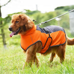 Reflective Warm Dog Jacket with Fleece Lining and Adjustable Fit for Large Breeds - GreenFur