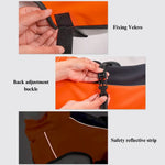 Reflective Warm Dog Jacket with Fleece Lining and Adjustable Fit for Large Breeds - GreenFur