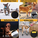 Reflective Waterproof Dog Shoes for Outdoor Protection - GreenFur
