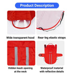 Reflective Waterproof Jacket for Small Medium and Large Dogs - GreenFur