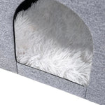Removable Cave Bed Steps Gray Cat Dog Ladder Pet Bed Stairs - GreenFur