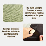 Removable Washable Pet Mat with Soft Sponge Cushion - GreenFur