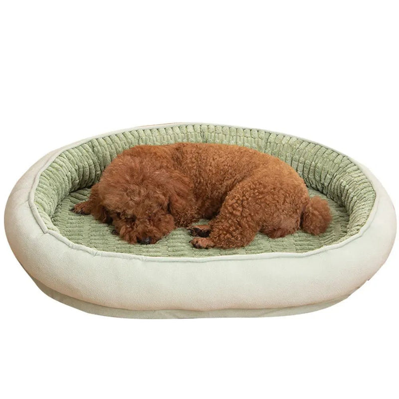 Removable Washable Pet Mat with Soft Sponge Cushion - GreenFur