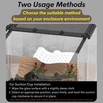 Reptile Hammock with Suction Cups and Hanging Rope for Terrarium Jungle Tank, Green - GreenFur