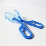 Reptile Insect Catching Tweezers Transparent ABS Feeding and Cleaning Tool, Blue - GreenFur