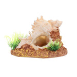 Resin Conch Shell Ornament for Aquarium Aquascape Decoration - GreenFur